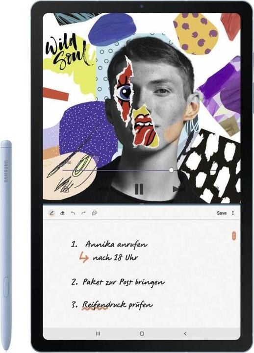 Actual product image Samsung Galaxy Tab S6 Lite (2022) (WLAN only, 10.40", 64 GB, Angora Blue)