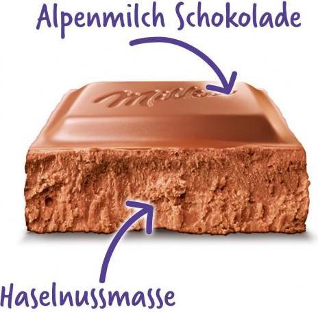 Image du produit Milka Tablette de chocolat Mmmax Noisette (270 g)