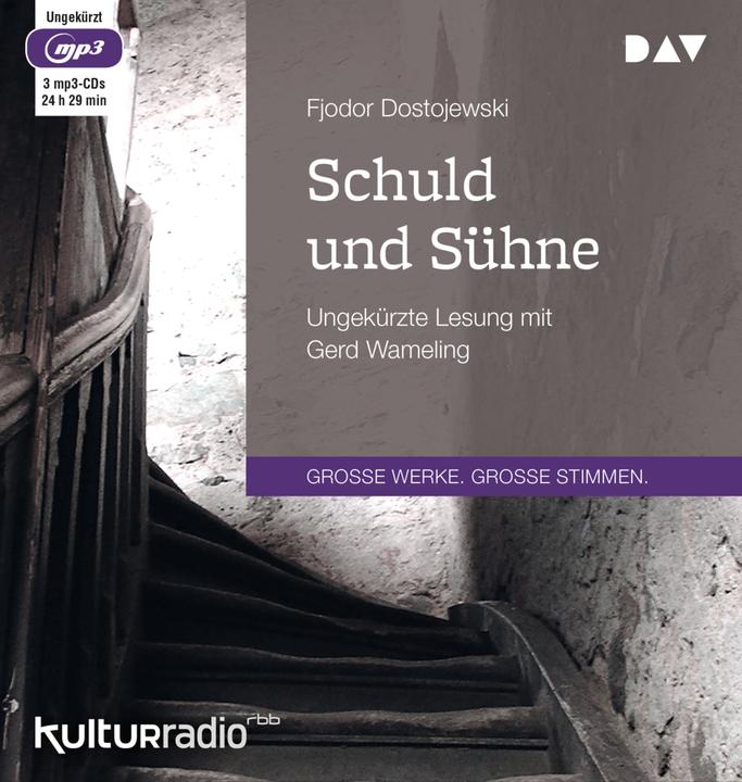 Produktbild Schuld und Sühne (E. K. Rahsin, Gerd Wameling, Fjodor Dostojewski, Deutsch)