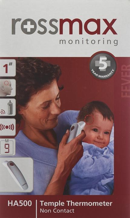 Produktbild Rossmax Infrarot-Thermometer HA500 (Stirn, Berührungslos)