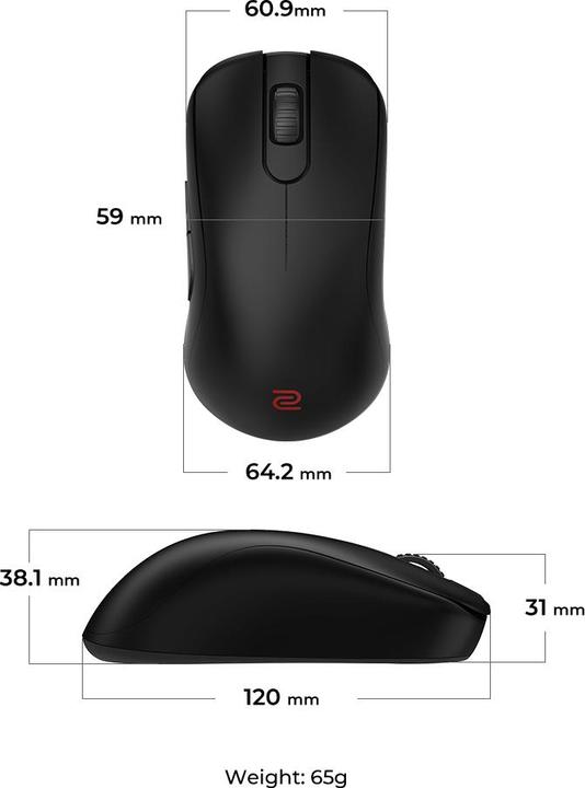 Actual product image BenQ Wireless Mouse S2-Dw (Wireless)
