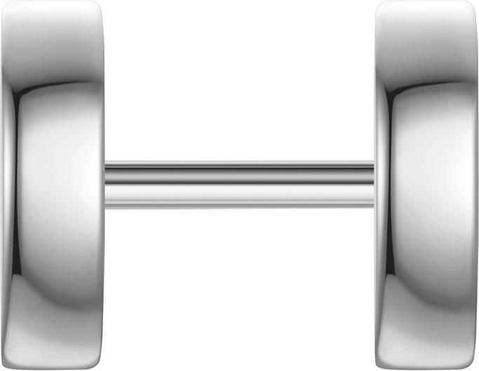 Actual product image True Rebels Men's stud earrings - 36836 (Stainless steel)
