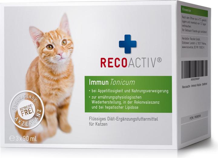 Recoactiv Cat food supplement Immune Tonicum (Senior, Adult, 3 pcs., 270 g)