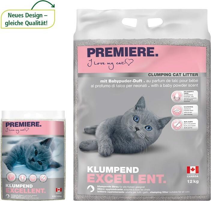 Image du produit Premiere Excellent litière pour chats (Agglomérant, 12 kg)