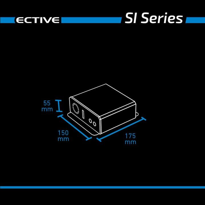 Immagine prodotto Ective SI32 Inverter a onda sinusoidale 300W/12V