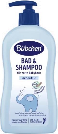 Actual product image Swiffer Bübchen, shampoo and shower gel with aloe vera and wheat protein, 400 ml