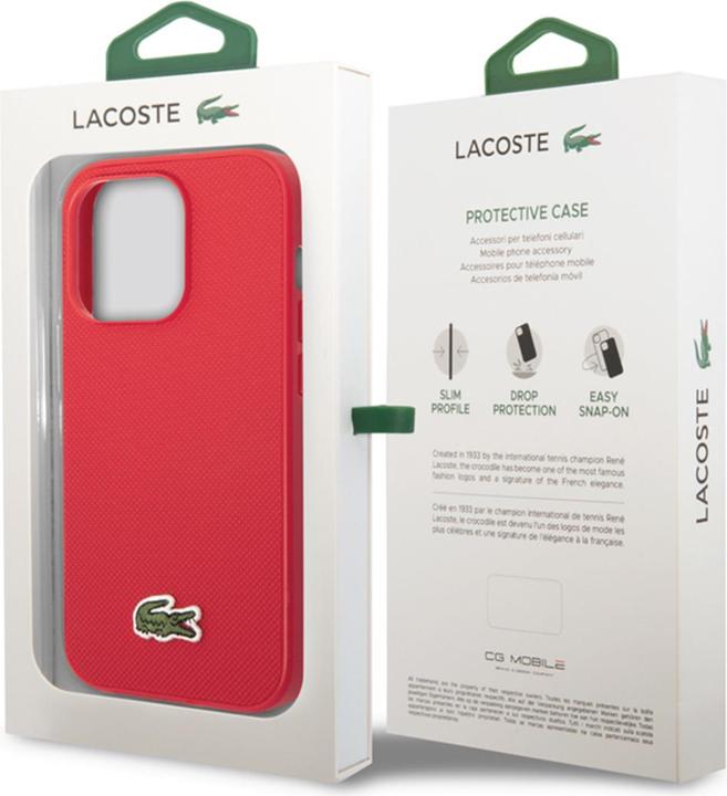 Image du produit Lacoste 14 Pro Max Iconic Petit Pique Logo Case pour iPhone (Apple iPhone 14 Pro Max)