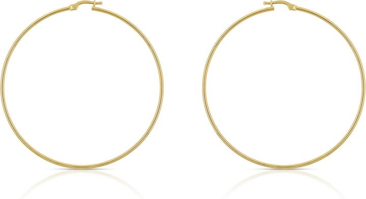 Muau Creolen (750/18K Gelbgold)