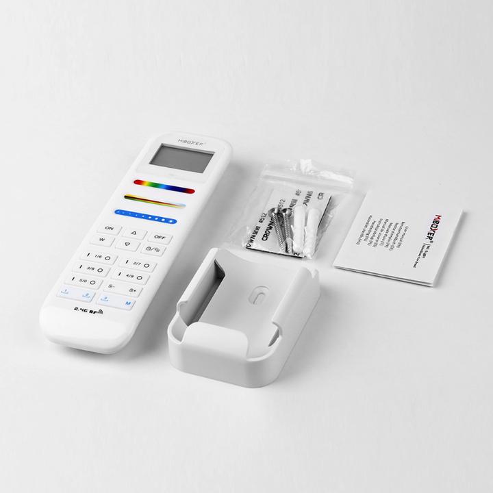 Image du produit Milight Télécommande 100 zones RGB+KW/WW (RGBCCT), support mural inclus