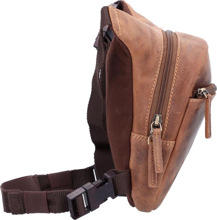 Immagine prodotto Greenburry Cintura da motociclista vintage in pelle 20 cm
