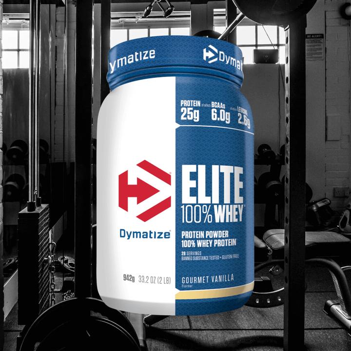 Actual product image Dymatize Elite 100% Whey (Vanilla, 1 pcs., 942 g)