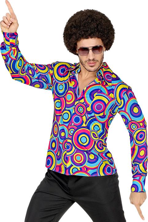 Image du produit Widmann Chemise Groovy 70s Bubbles (XL)