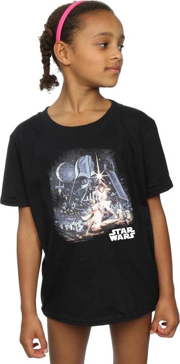 Immagine prodotto Star Wars Retro Montage Maglietta Ragazze (128)