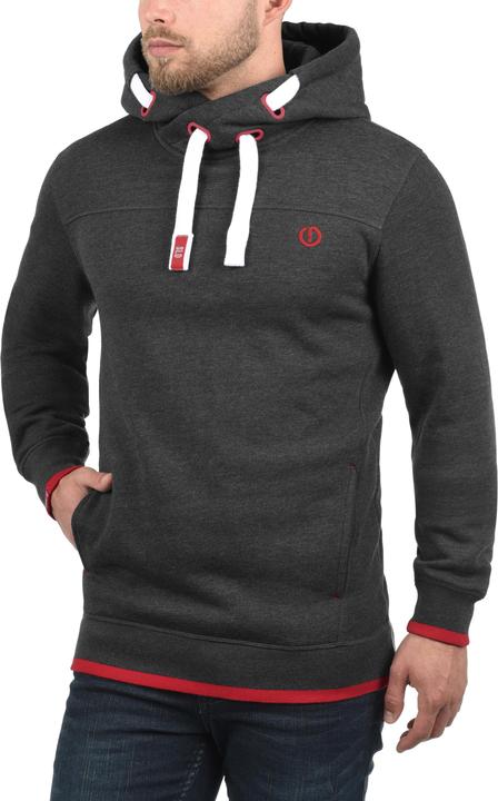 Immagine prodotto Solid BenjaminHood Felpa Con Cappuccio Tuta Hoodie Da Uomo Con Colletto Incrociato (L)