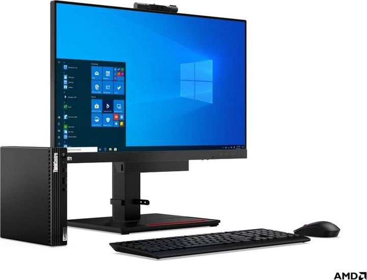 Produktbild Lenovo ThinkCentre – M75q Gen 2 (AMD Ryzen 5 Pro 4650G, 8 GB, 256 GB, AMD Radeon Graphics)
