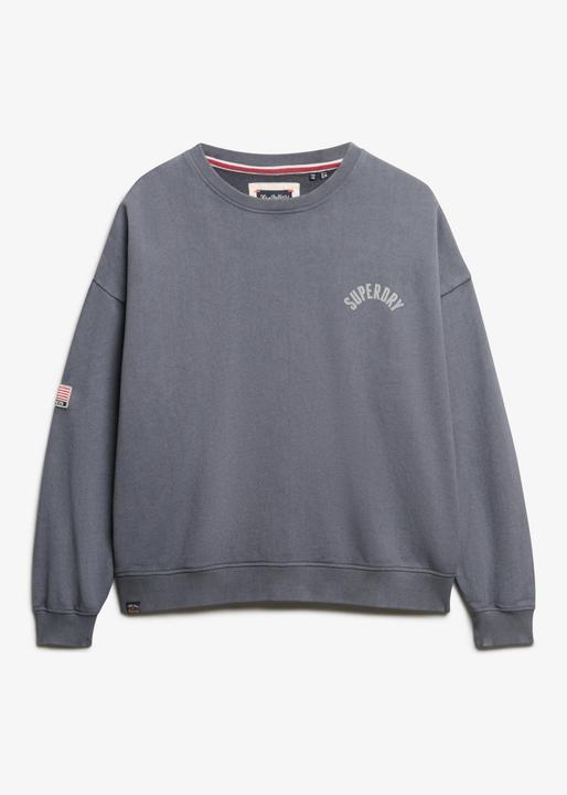 Actual product image Superdry Athletic Relaxed Printed Crew (8)