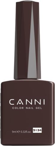 Canni Gellack Schockoladenbraun / 9134 UV/LED (LED, 9134 UV, UV-Gel Lack)