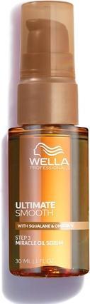 Wella Professionals Ultimate Smooth Miracle Oil Serum - Hair Oil with Squalane (30 ml)