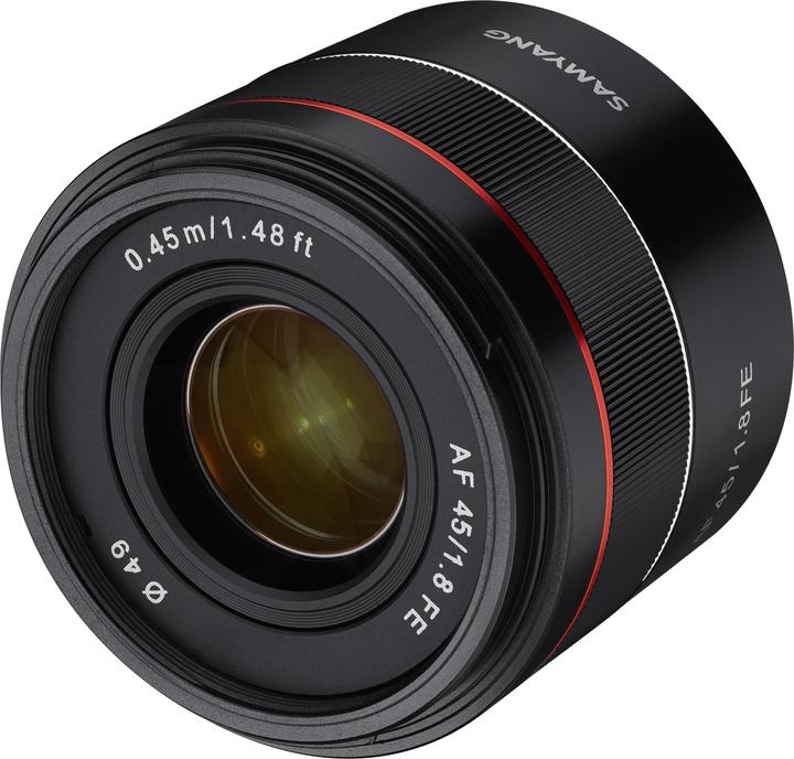 Immagine prodotto Samyang AF 45mm F1.8 FE (Sony E, APS-C / DX, Full-frame)