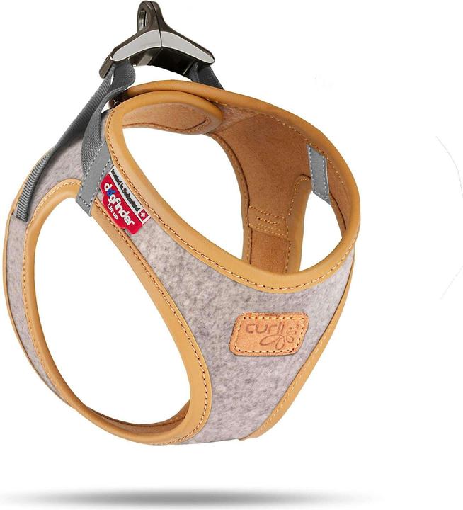 Produktbild Curli Vest Hundegeschirr Alpine Clasp hellgrau M (M, Hund, Allgemein)