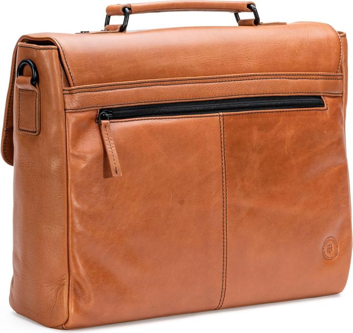 Actual product image Farmhood Memphis briefcase leather 39 cm
