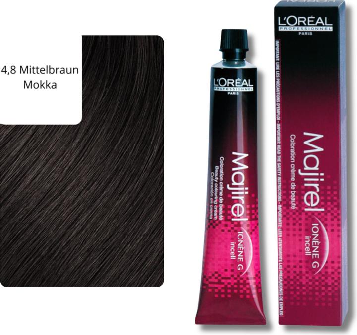 Produktbild L'Oréal Professionnel Majirel (4.8 Mittelbraun Mocca)