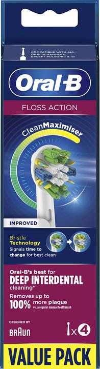 Image du produit Braun Floss Action CleanMaximiser Brosses de rechange 4 pcs. (4 x)