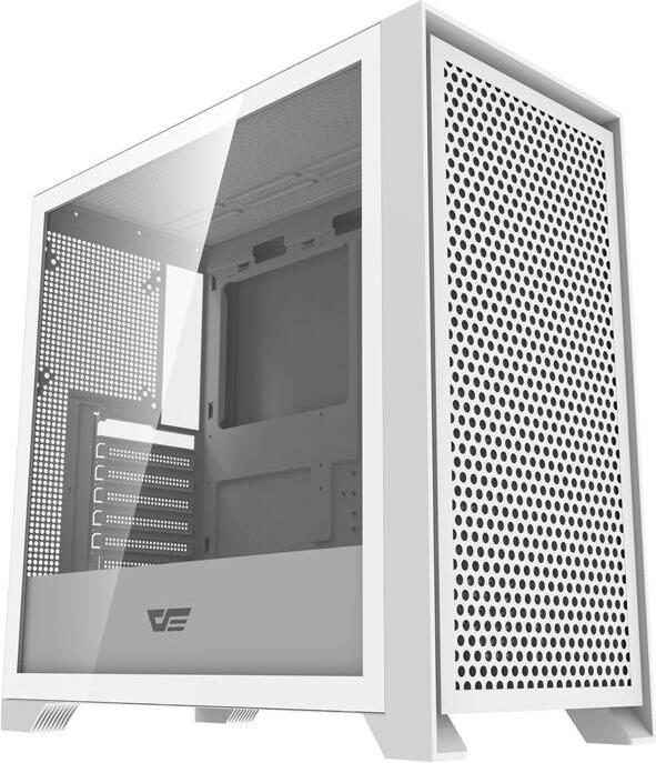 Actual product image Darkflash Tech Darkflash DRX90 computer case (white) (mATX, ITX, ATX)