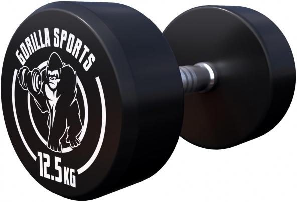 Actual product image Gorilla Sports Round dumbbells