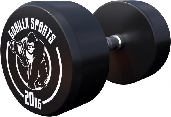 Produktbild Gorilla Sports Rundhanteln (1 x 20 kg)