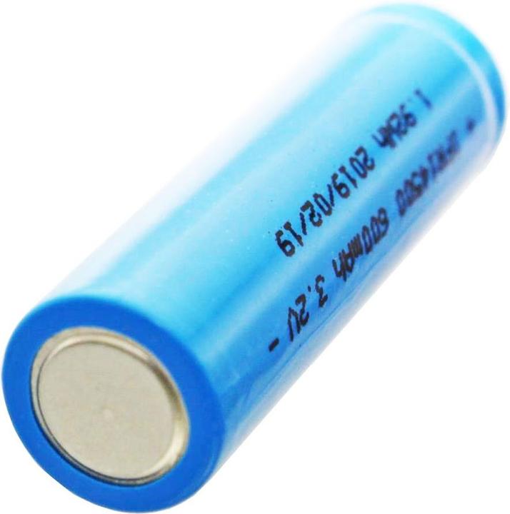 Immagine prodotto Solar Batteria IFR 14500 AA, Flat Top non protetta (1 pz., AA, 600 mAh)