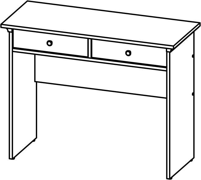 Produktbild Tvilum Paris (102.5 x 41.5 x 81 cm)