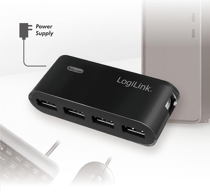 Produktbild LogiLink UA0085 (USB-A, 4 Ports)