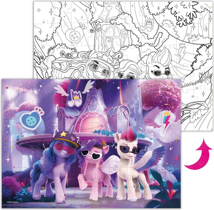 Produktbild Dodo Zum Ausmalen 2in1 My Little Pony (60 Teile)