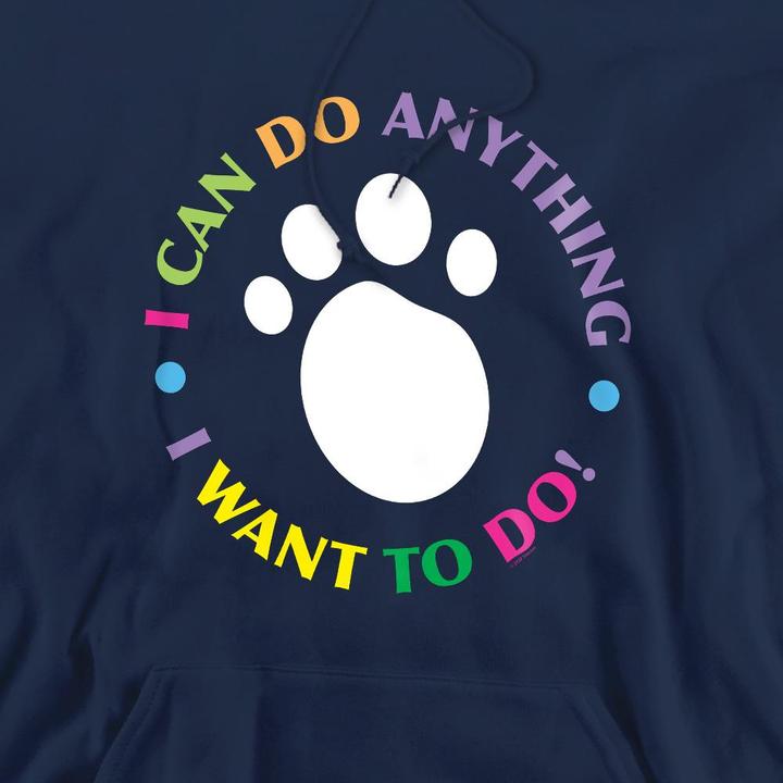 Immagine prodotto Blue´s Clues Blue's Clues I Can Do Anything! Felpa con Cappuccio Uomo (M)