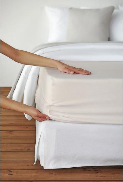 Image du produit Living Home Uni Satin II (Oberleintuch, 160 x 250 cm)