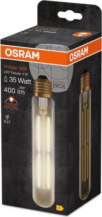 Produktbild Osram Vintage 1906 Led Special Shapes (E27, 4 W, 400 lm, 1 x, F)