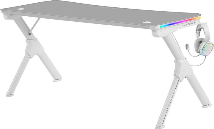 Productafbeelding Mars Gaming Bureau Gamer MGDXL RGB (Blanc)