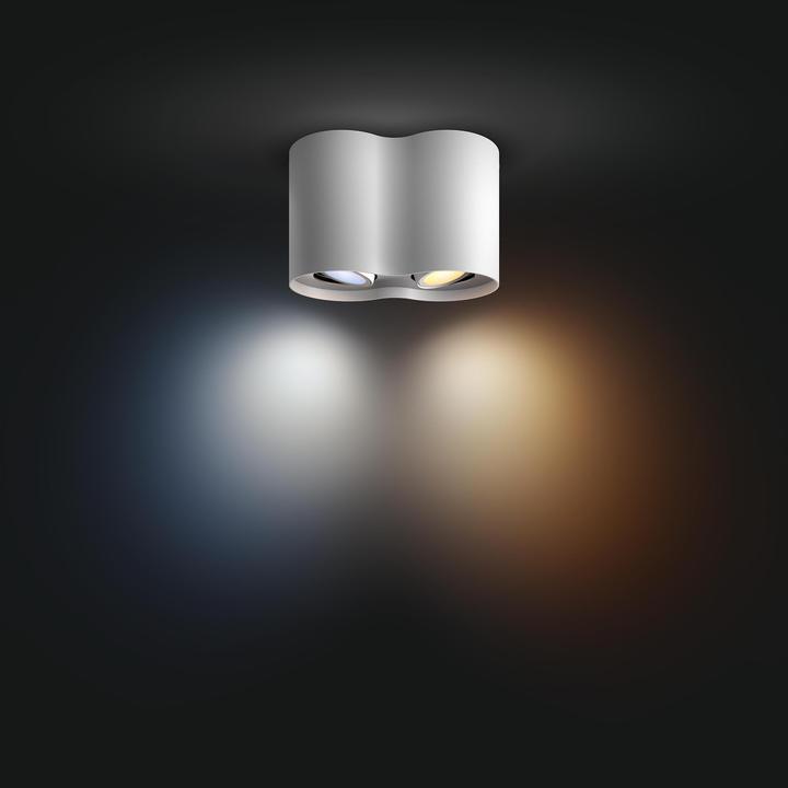 Image du produit Philips Pilier d'ambiance blanc (350 lm, GU10)