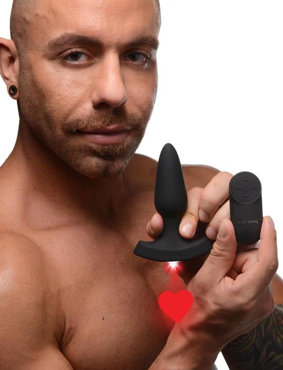 Immagine prodotto XR Brands Laser Heart Small Anal Plug w/ Remote Control