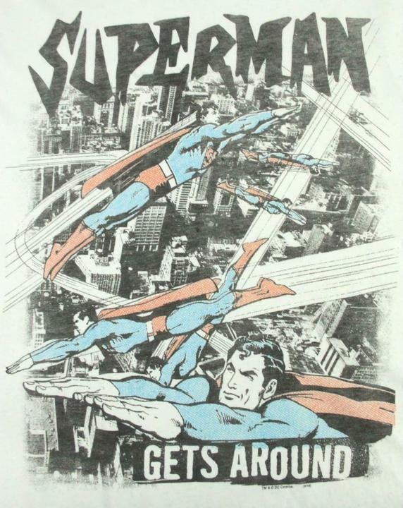 Actual product image Junk Food Mens Superman T-Shirt (M)