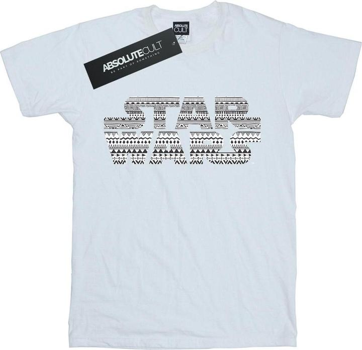 Star Wars Aztec Logo Mono TShirt (XL)