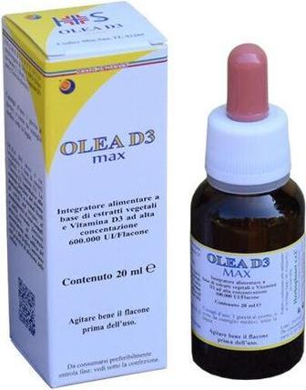 Immagine prodotto Herboplanet Olea D3 Max Gocce 20ml (Latte corpo, 20 ml)