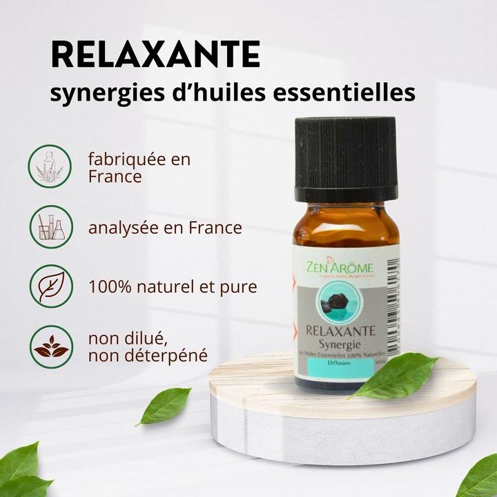 Produktbild Zen Arôme Raumduft Set mit Etui - 6 Duftöle Synergie Aromaöle No.40