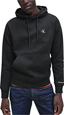 Immagine prodotto Calvin Klein Jeans Jeans Uomo Felpa con cappuccio Ck Essential, Nero (Ck Black), XL (XL)