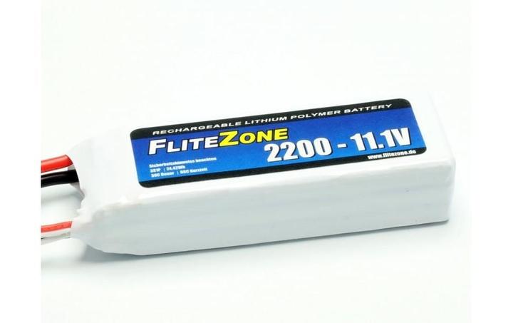 Immagine prodotto FliteZone Batteria RC LiPo 2200 mAh 11.1 V 30C XT60 (11.10 V, 2200 mAh)