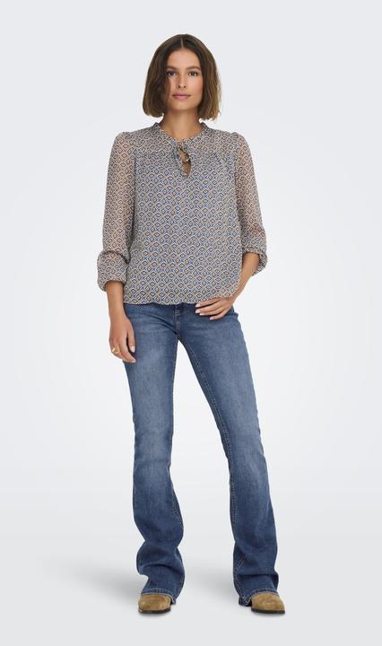 Actual product image Only Flared mid waist jeans Flared fit jeans (32)
