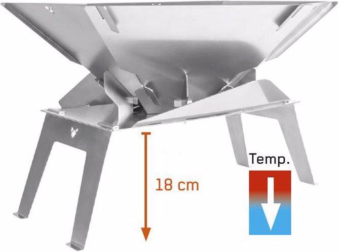 Image du produit Fennek Grill Hexagone (52 cm)
