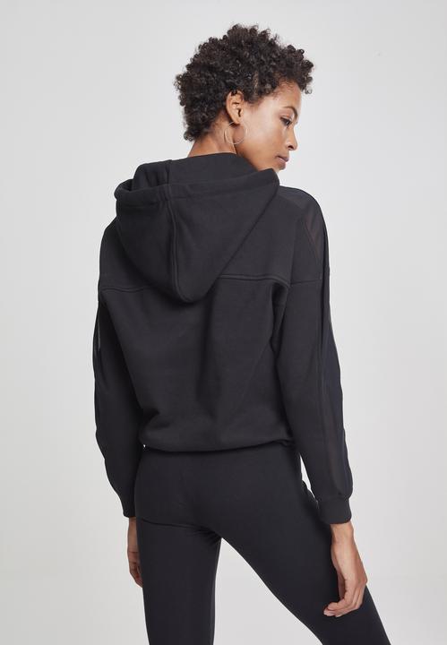 Immagine prodotto Urban Classics Felpa con cappuccio oversize Tech Mesh Inset da donna (XL)