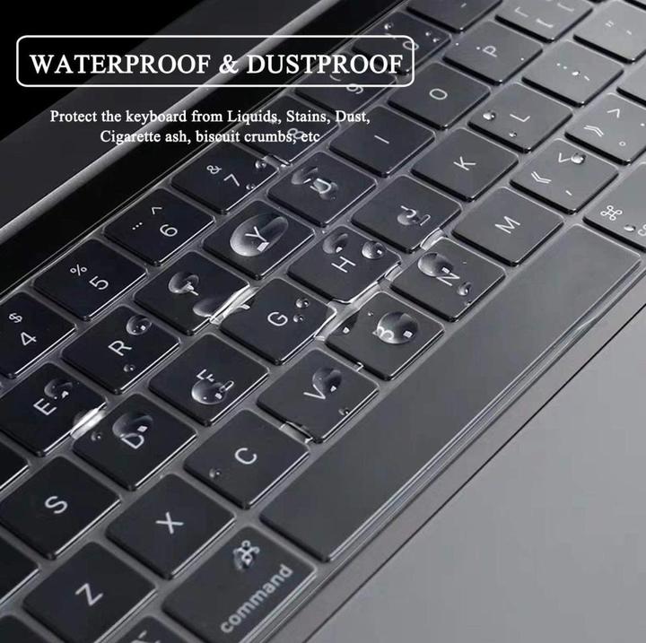 Produktbild Screenguard Tastaturschutz für Apple MacBook Air 13" (2010–2017), Pro 13" 15" (2008-2015) ISO Format